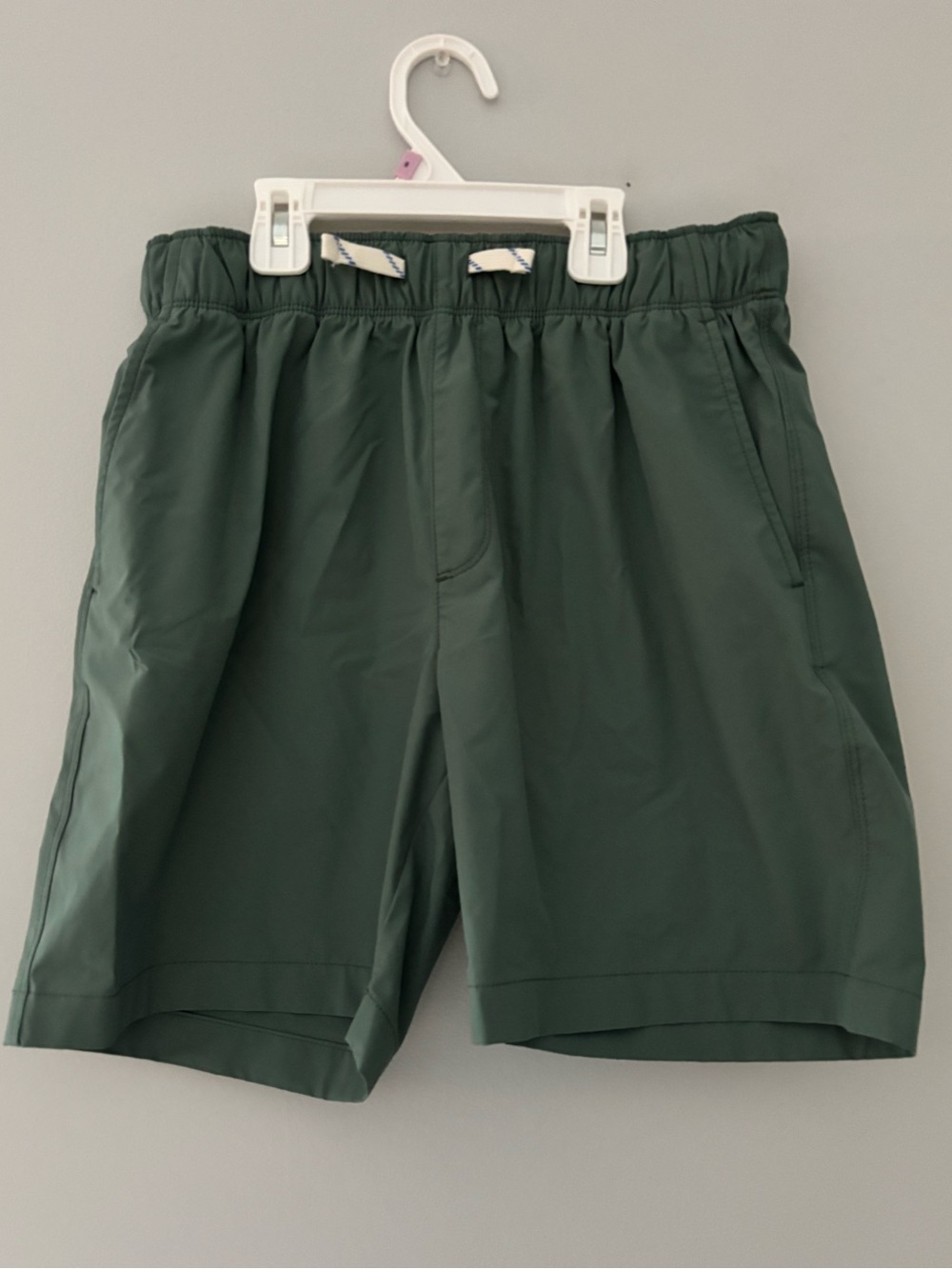 NWOT Boy’s J Crewcuts Forest Green Drawstring Performance Shorts